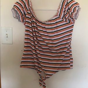 A of the shoulder shirt